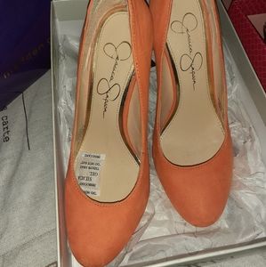 Orange heels